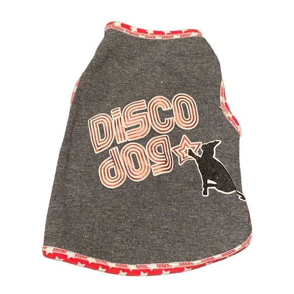 "Disco Dog" Extra Small Dog Tee Shirt New without tags - Picture 1 of 5